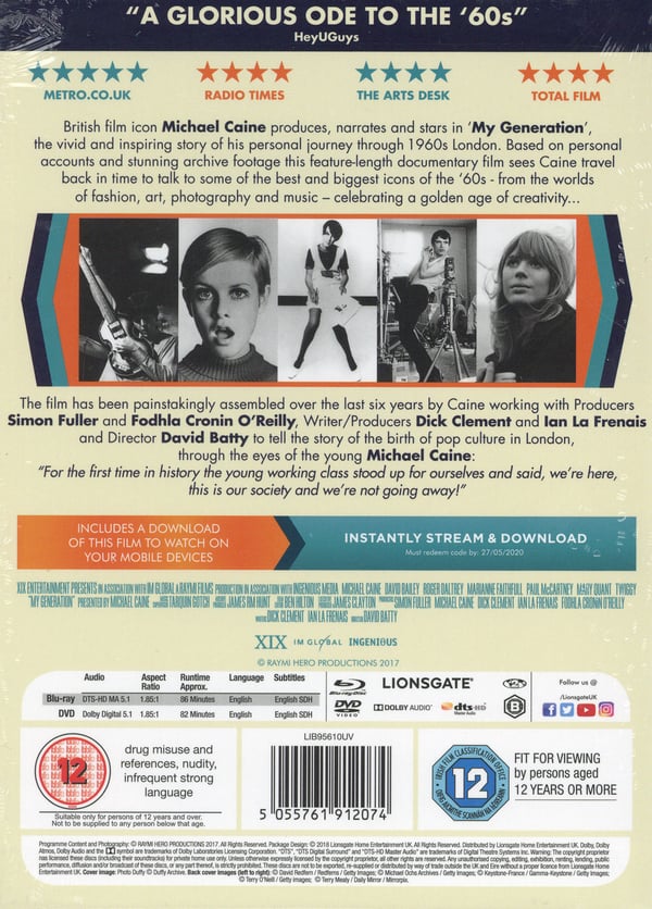 My Generation (Blu-ray + DVD / Limited)