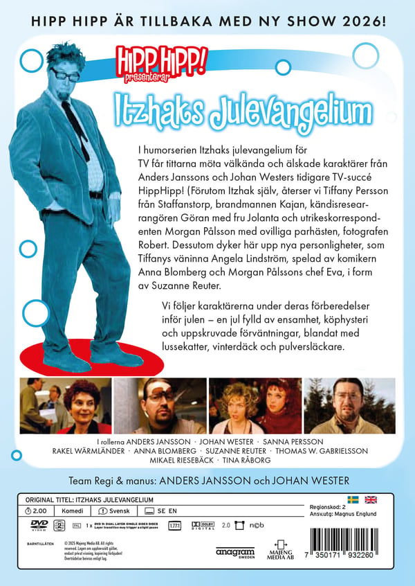 Hipp Hipp! - Itzhaks Julevangelium (DVD)