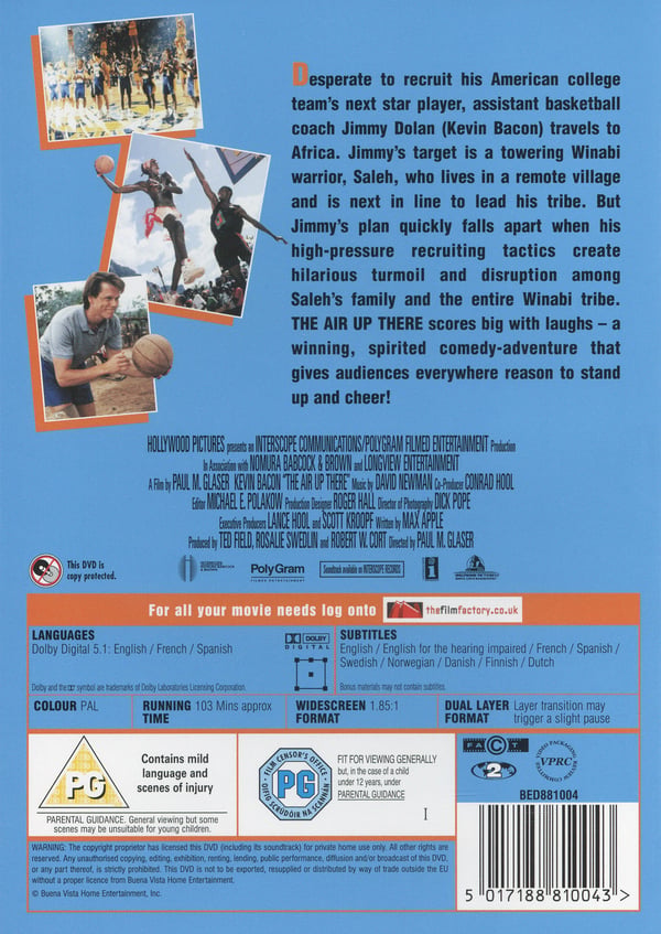 The air up there (DVD)