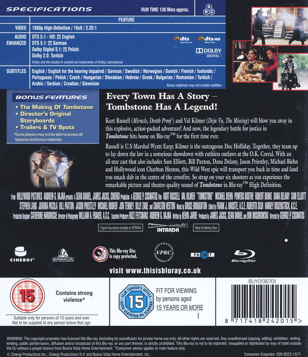 Tombstone (Blu-ray)