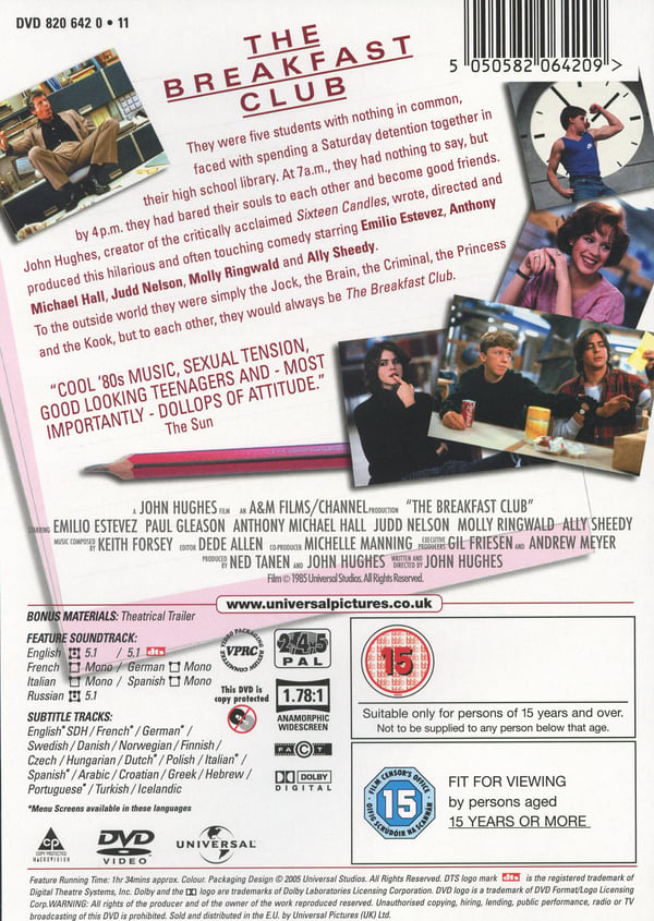 The Breakfast Club (DVD)