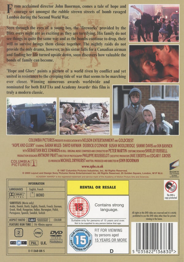 Hope and Glory (DVD)