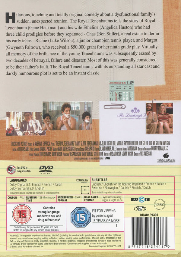 Royal Tenenbaums (DVD)