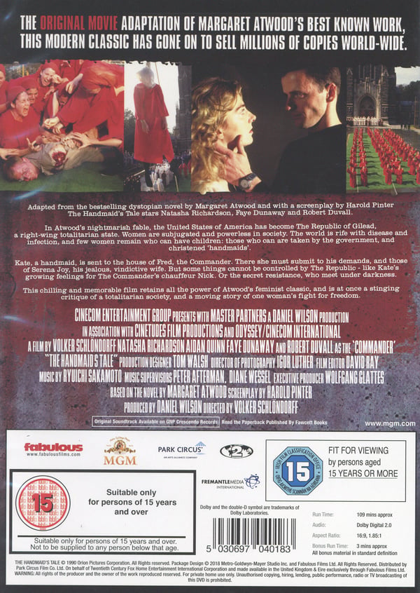 The Handmaid's Tale (DVD)