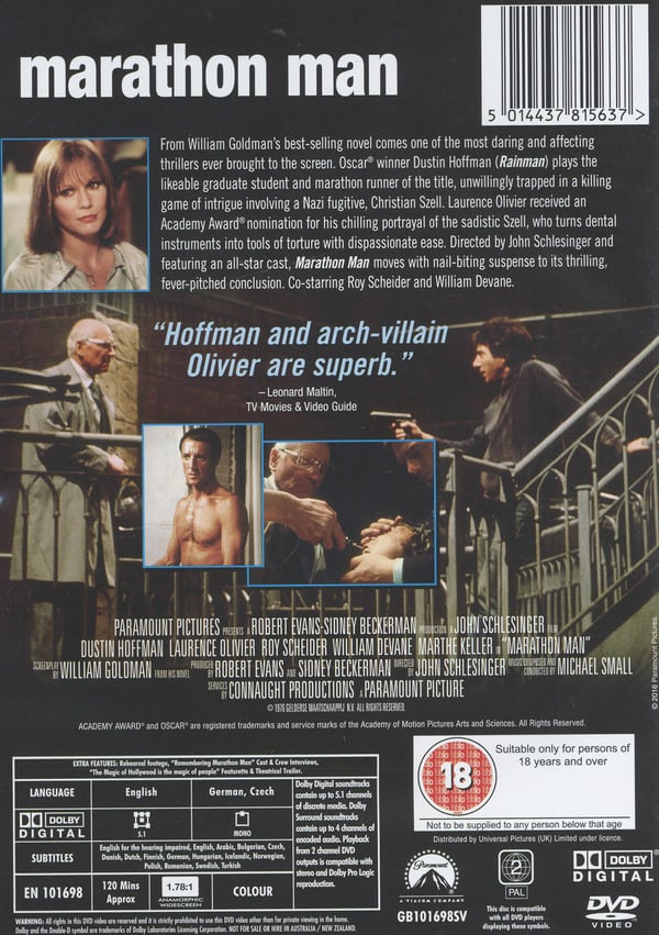 Maratonmanden / Marathon Man / Marathon Man (DVD)