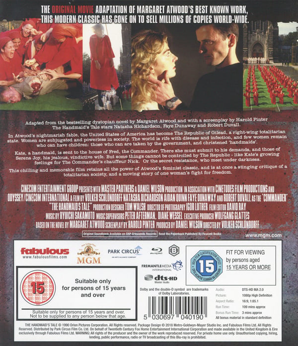 The Handmaid's tale (Blu-ray)