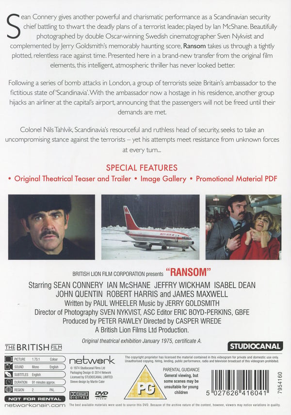 Bombhotet / Ransom (DVD)