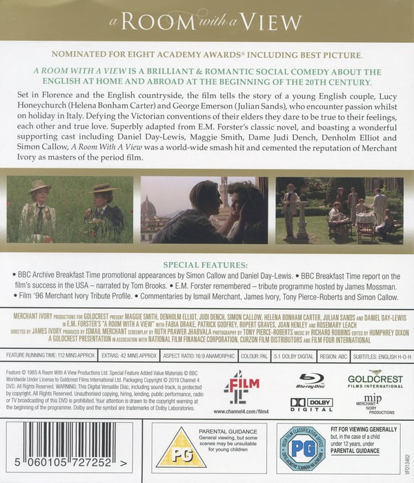A Room With a View (Blu-ray)