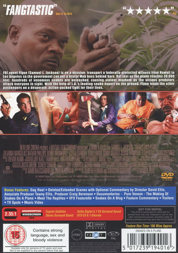Snakes on a Plane (DVD)