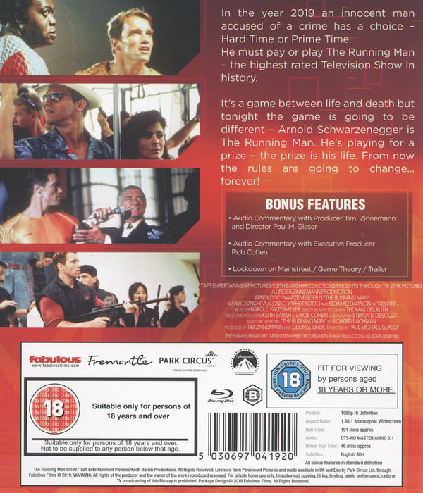 The Running Man (Blu-ray)