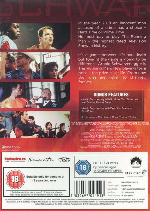 The running man (DVD)