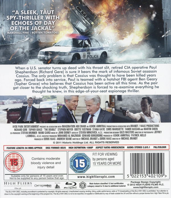 The double (Blu-ray)