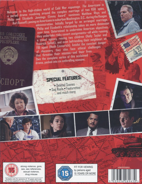 The Americans / Koko sarja (23 DVD)