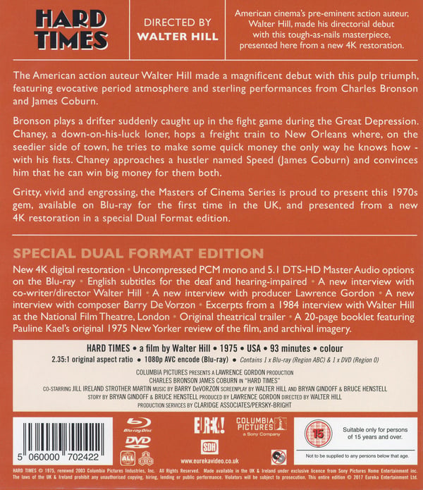 Hard Times (Blu-ray + DVD)