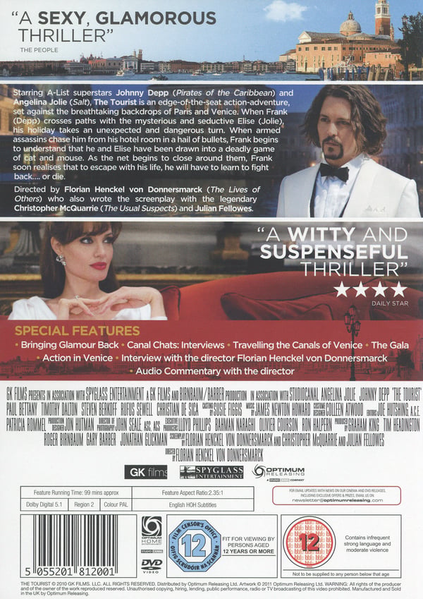 The Tourist (DVD)