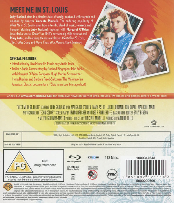 Tapaamme St. Louisissa (Blu-ray)