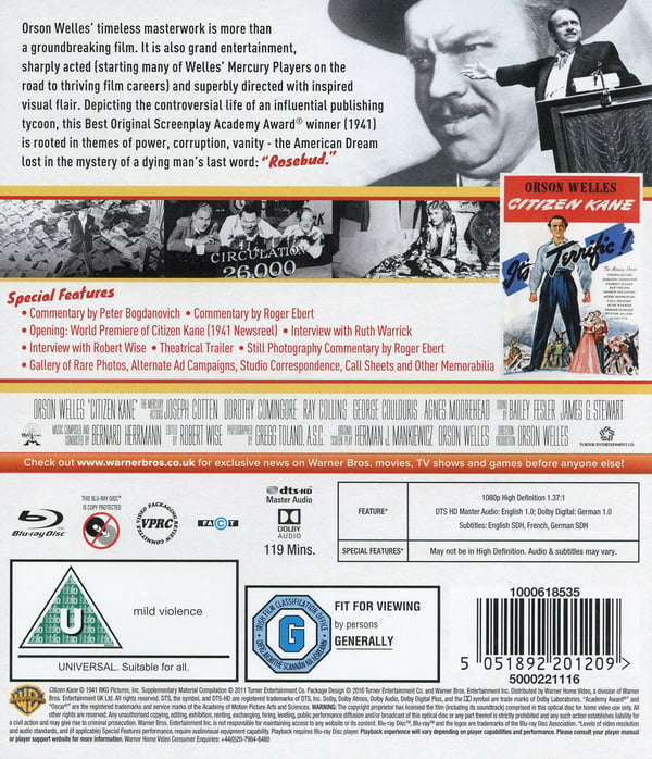Citizen Kane (Blu-ray)