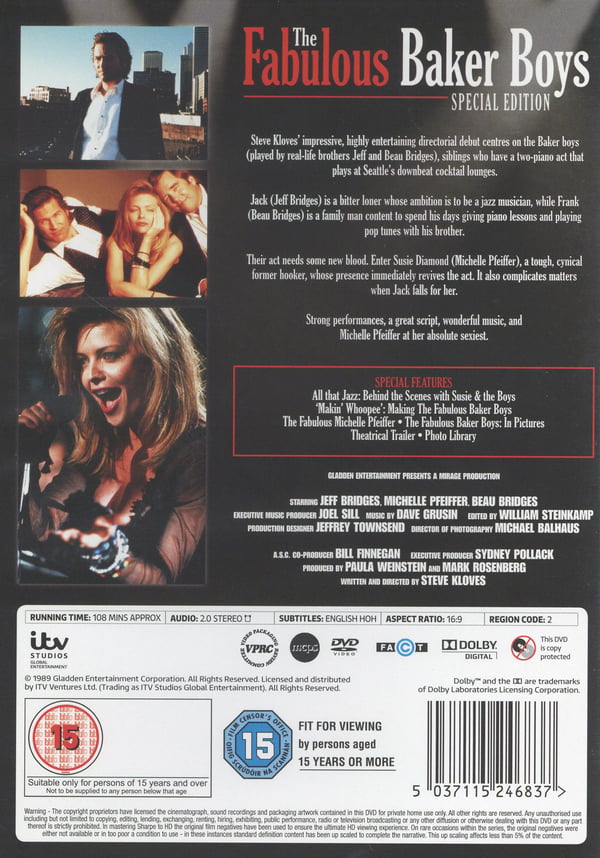Loistavat Bakerin pojat (DVD)