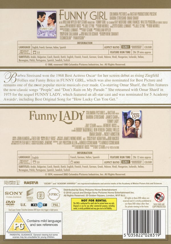 Funny Girl/Funny Lady (DVD)