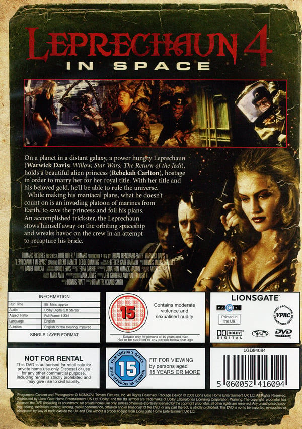Leprechaun 4 (DVD)