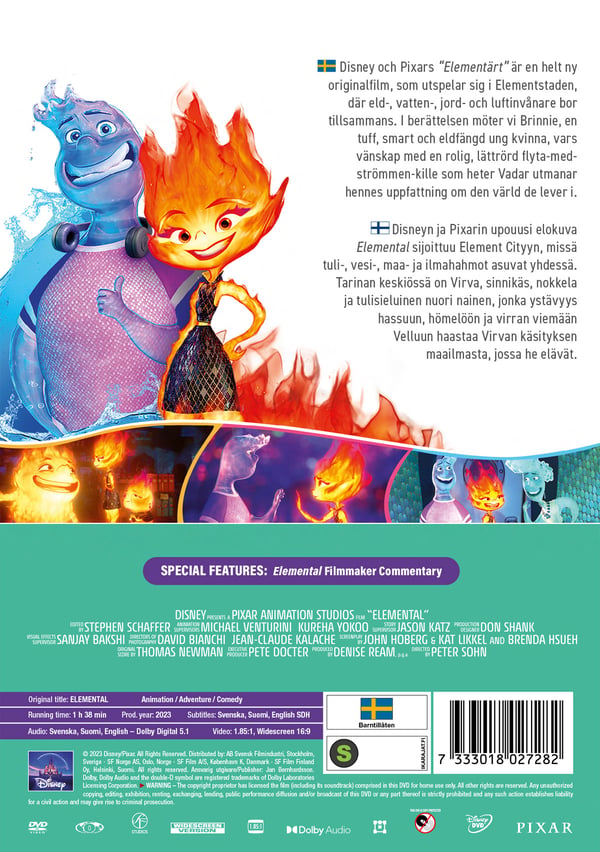 Elementärt / Elemental (DVD)