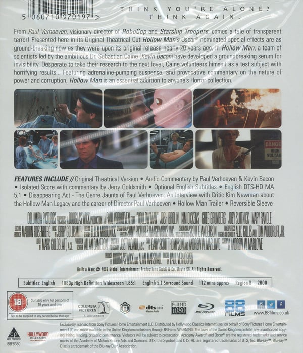 Hollow Man (Blu-ray)
