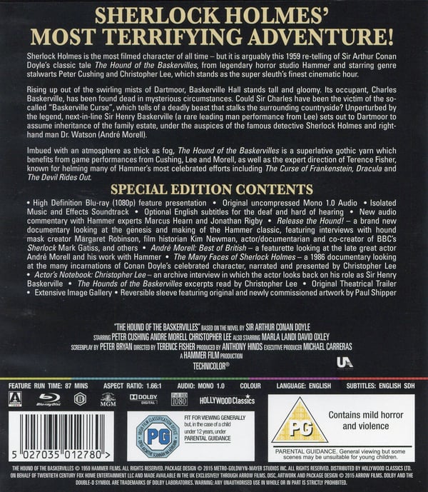 Baskervilles hund (1959) (Blu-ray)