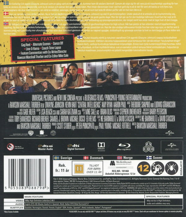Central Intelligence (Blu-ray)
