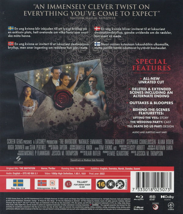 The Invitation (Blu-ray / Unrated Edition)