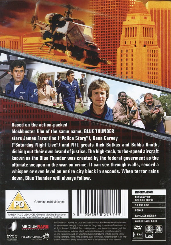 Blue Thunder / Complete series (3 DVD)