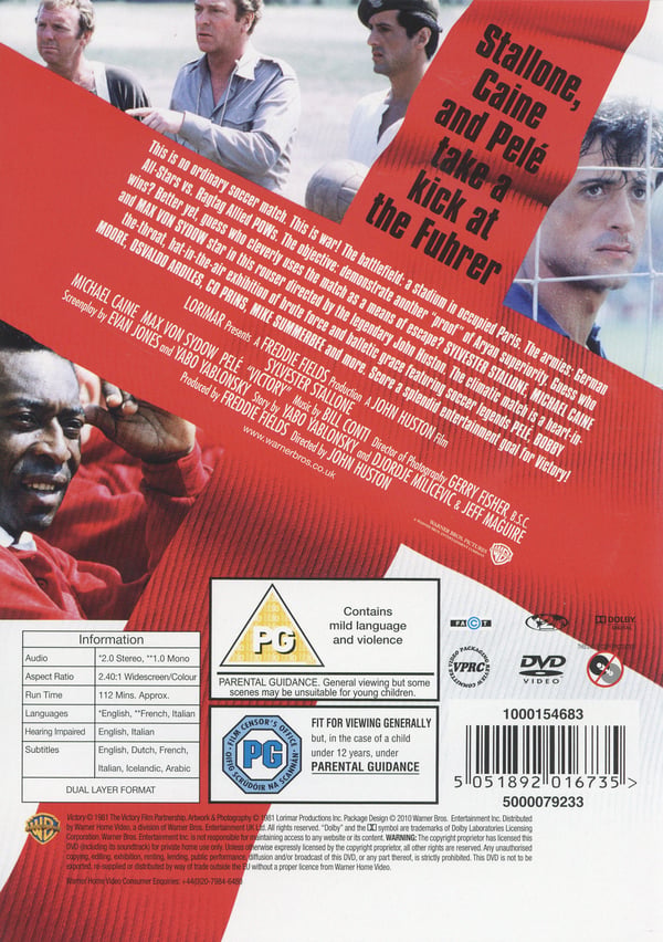 Pako voittoon / Escape to Victory (DVD)