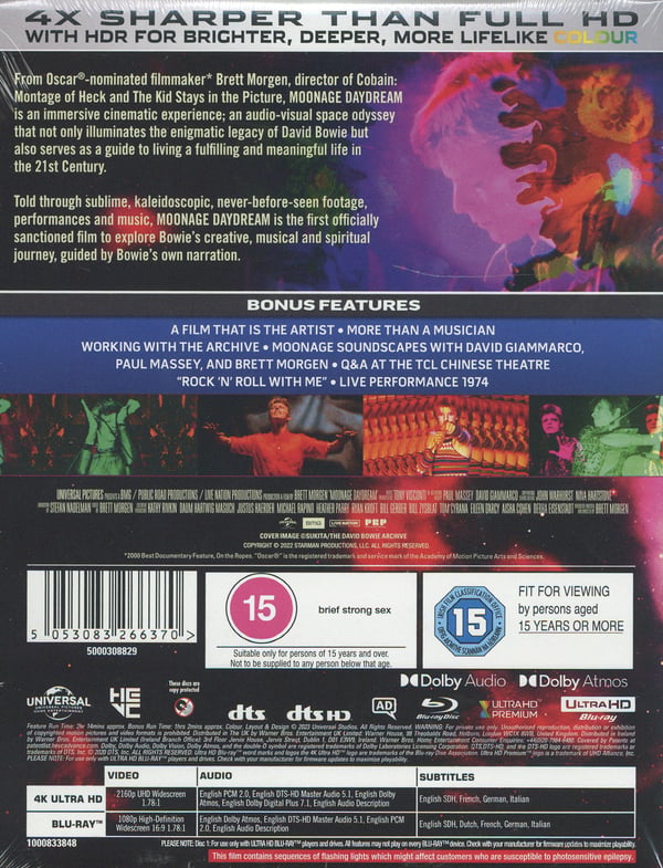 David Bowie: Moonage Daydream (4K UHD / Limited Collector's Edition)