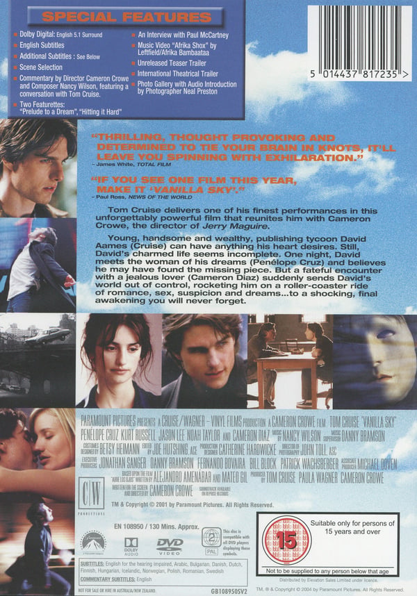 Vanilla Sky (DVD)