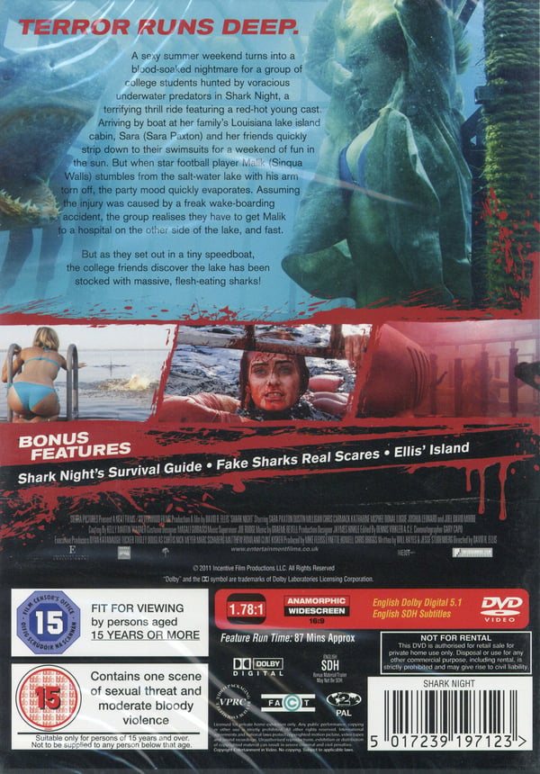 Shark night (DVD)