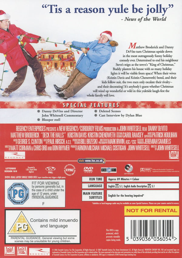 En lysande jul / Deck the Halls (DVD)