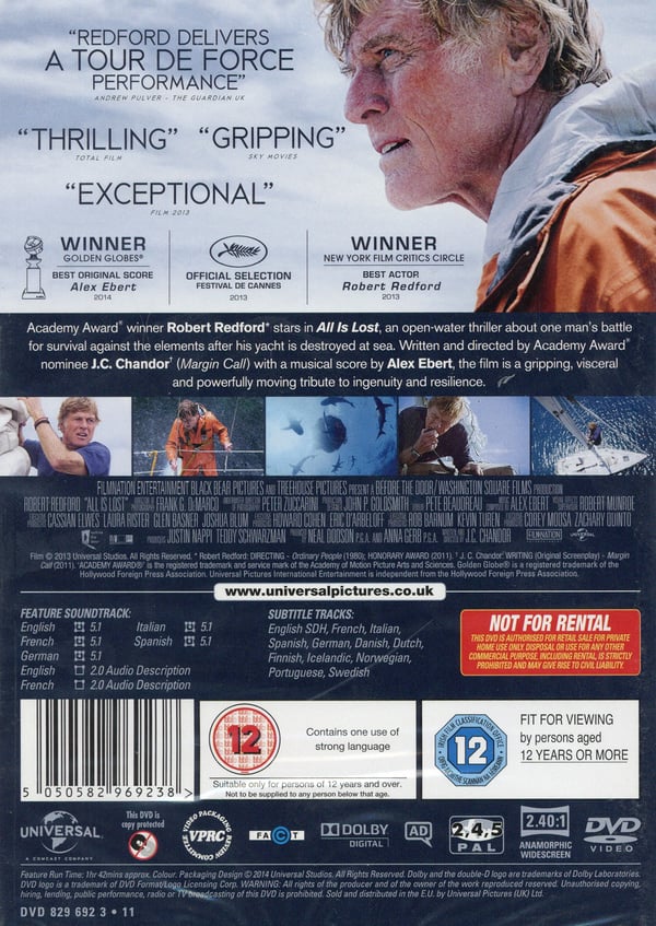 All is lost (DVD)