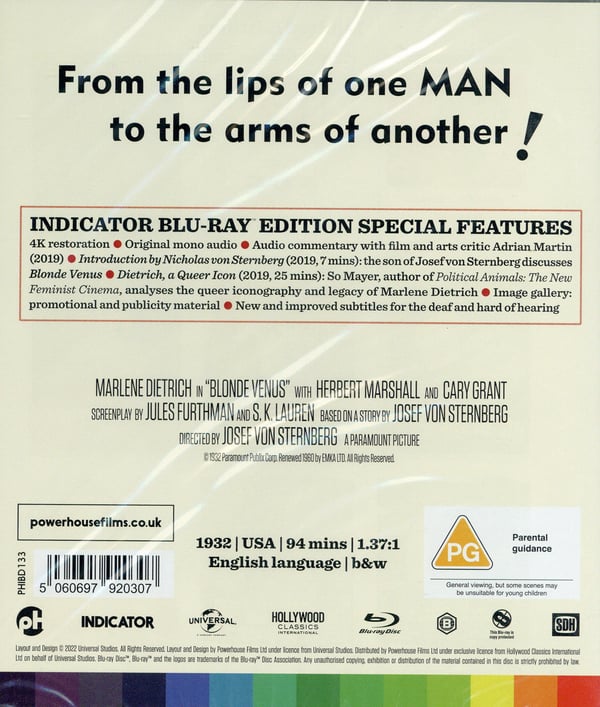 Blonde Venus (Blu-ray)