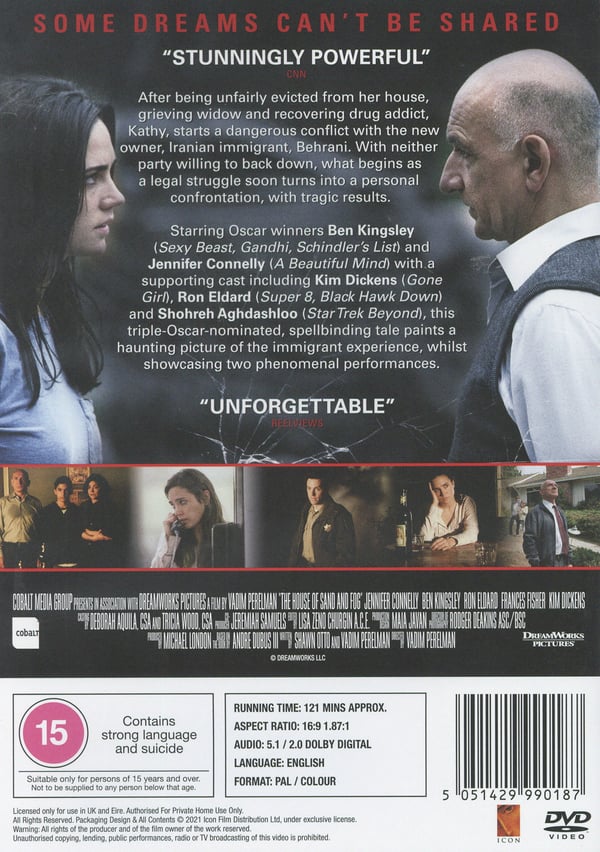 Et hus af sand og tåge (DVD)