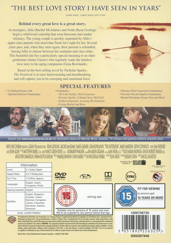 Dagboken / The Notebook (DVD)