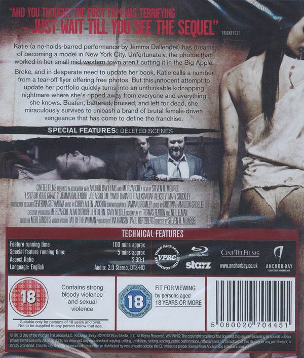 I Spit on Your Grave 2 (Blu-ray)