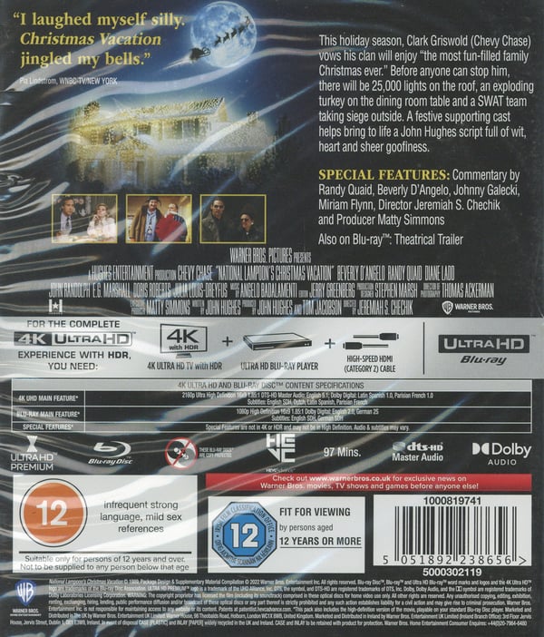 Fars fede juleferie (4K UHD + Blu-ray)