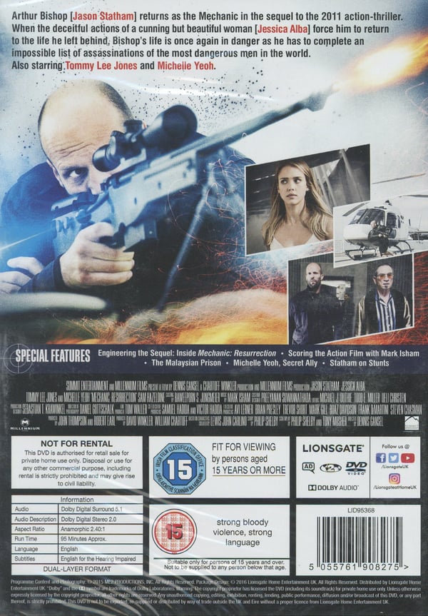 Mechanic - Resurrection (DVD)