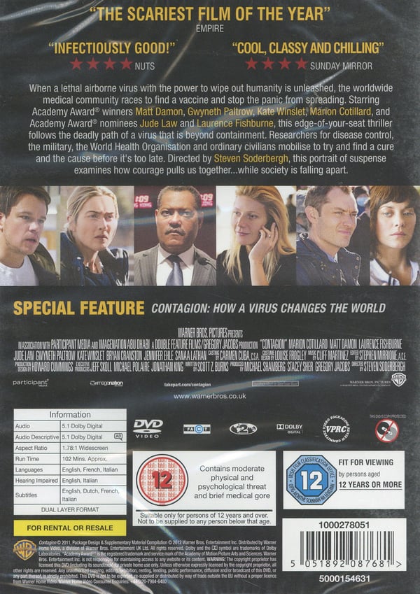 Contagion (DVD)