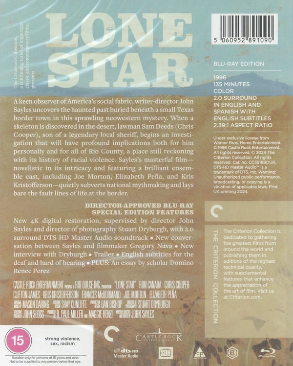 Lone Star / Lone Star - The Criterion Collection (Blu-ray / Limited)
