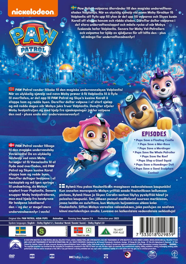 Ryhmä Hau - Aqua pups (DVD)