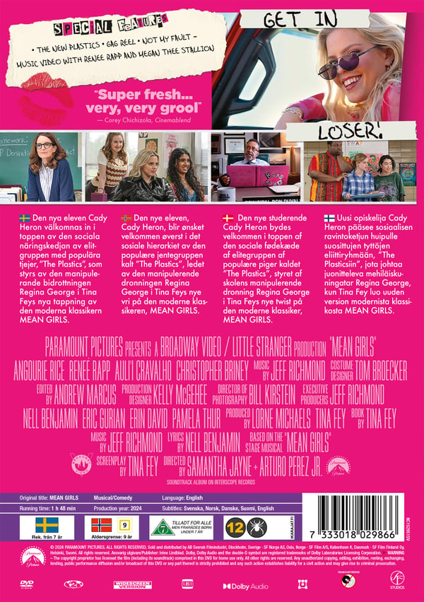 Mean Girls (2024) (DVD)