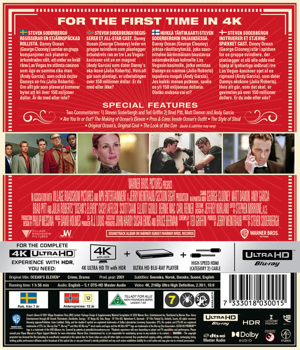 Ocean's Eleven (4K UHD)