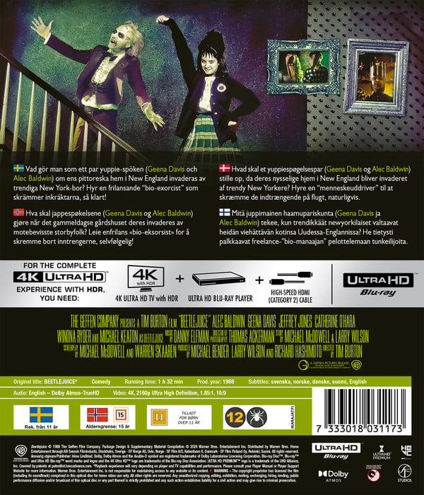 Beetlejuice 1 (4K UHD)