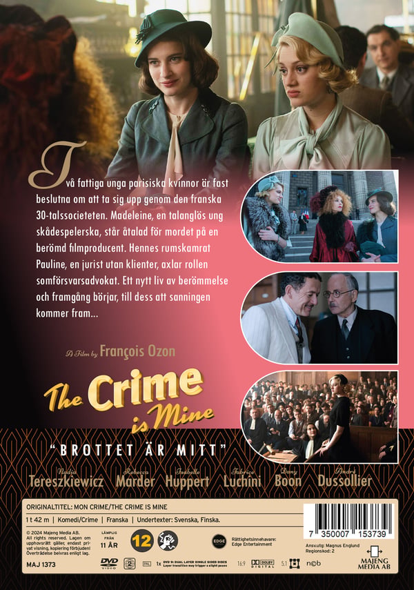 Brottet är mitt (DVD)