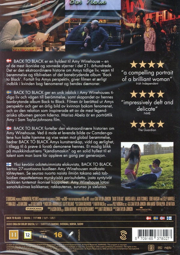 Back to Black (Amy Winehouse) (DVD)